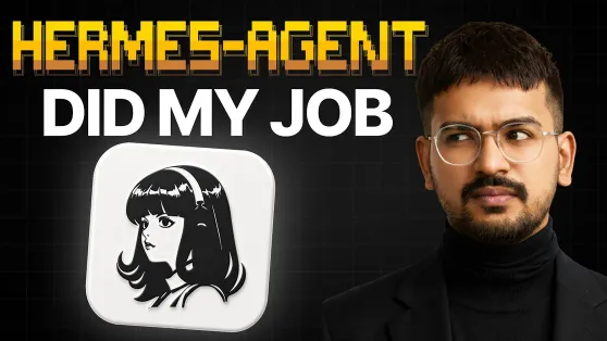 Ansub Khan video: I Let Hermes Agent Run My Startup. Here's What Happened
