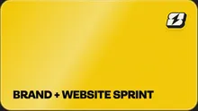 Brand and website sprint preview